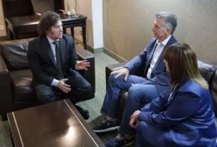 Milei participa de un encuentro liberal junto a Macri y Bullrich
