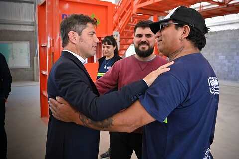 Kicillof inauguró el nuevo edificio del Instituto Superior de Formación Docente y Técnica N°83