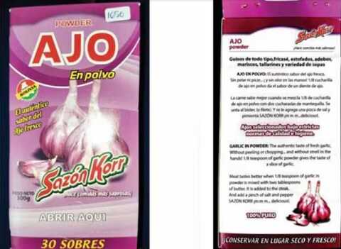 Ajo en polvo, sopas y gomitas: la ANMAT prohibió 23 productos importados por riesgo para la salud