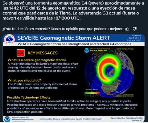 Alerta por tormenta geomagnética severa: qué puede pasar en Argentina y cuáles son los riesgos