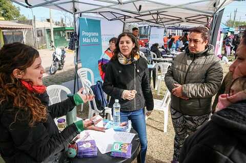 El operativo organizar comunidad estuvo presente en General Rodríguez