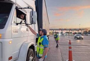 Operativos de control de la ANSV: camiones, tapa patentes y alcoholemias