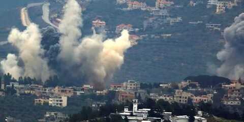 Intensos ataques aéreos israelíes sacudieron suburbios en el sur de Beirut