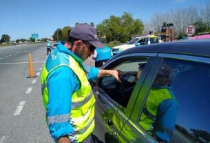 Fin de semana largo: más de 7 mil vehículos fiscalizados y 263 conductores sancionados