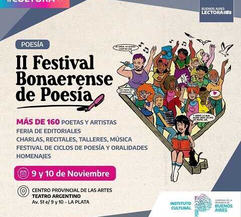 Con un homenaje especial al Indio Solari, se presenta el Segundo Festival Bonaerense de Poesía