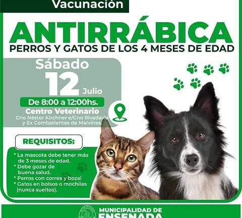 Sábado de vacunación antirrábica