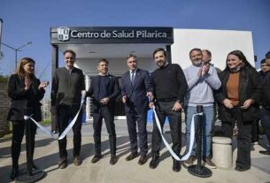 Kicillof inauguró el nuevo edificio de la Escuela Secundaria N° 14 en Presidente Derqui