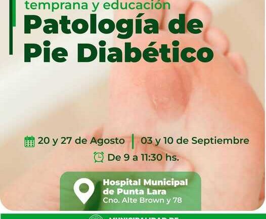 Jornada para la detección de pie diabético