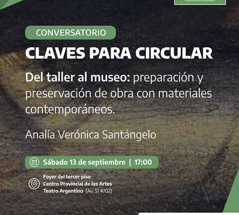 Conversatorio del ciclo “Claves para circular” del Museo Pettoruti