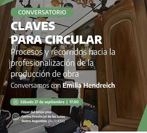 Nuevo conversatorio del ciclo “Claves para circular” del Museo Pettoruti