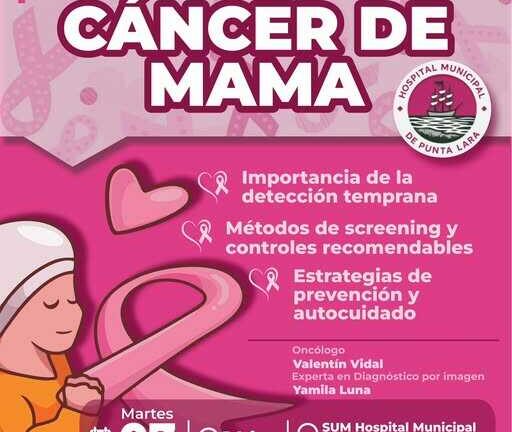 Concientización: Cáncer de Mama