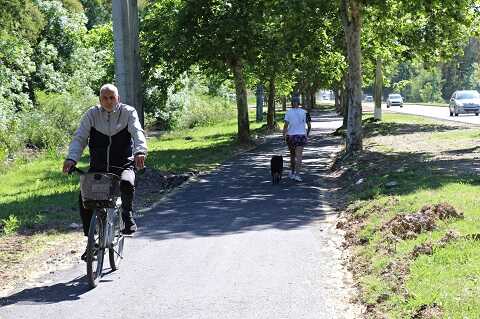 Camino Vergara: avanza la nueva bicisenda