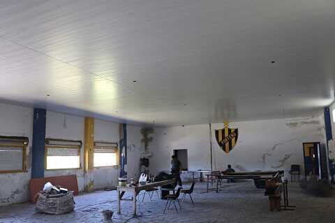 Obra: Cielorraso en el Club Porteño