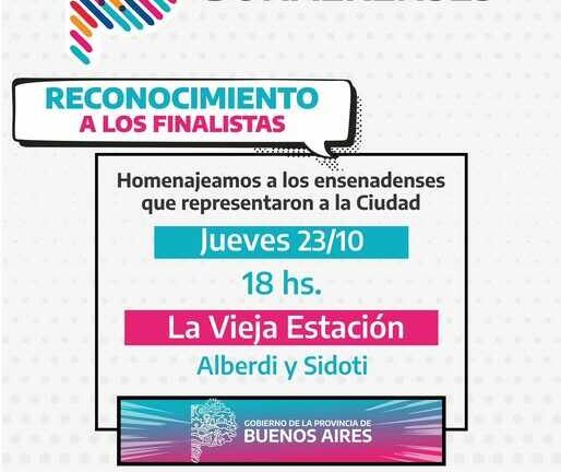 Reconocimiento a finalistas