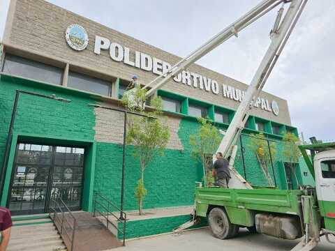 Puesta en valor del polideportivo municipal de Punta Lara