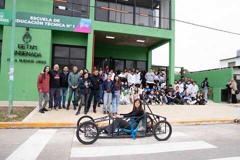 Estudiantes del último año de la técnica nro. 1 participarán del TEC 1 Eco Racer