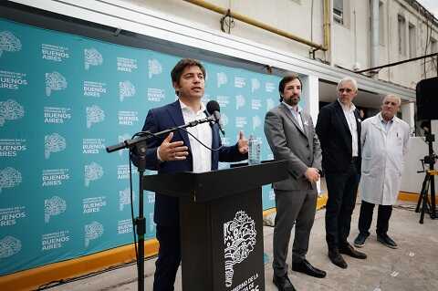 Kicillof recorrió las nuevas instalaciones del Hospital Zonal de Agudos “Dr. Mario V. Larrain”