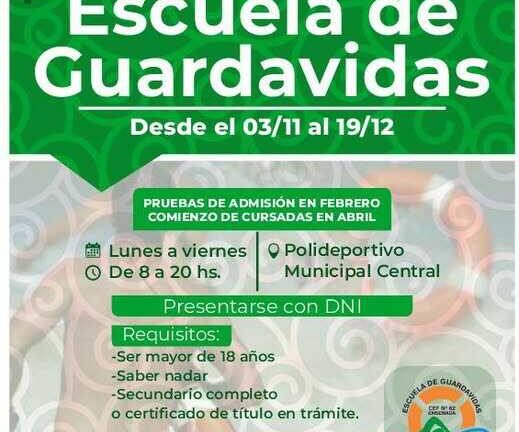Preinscripción a la escuela de guardavidas