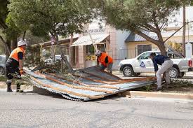 Chubut declaró el estado de emergencia climática por fuertes vientos de al menos 140 kilómetros por hora