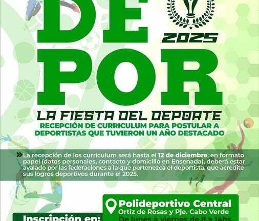 Inscripción a los Premios Depor