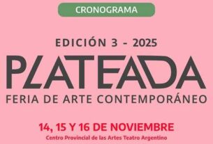 Tercera edición de  “Plateada”, la Feria de Arte Contemporáneo bonaerense