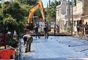 Pavimentación de calle Santilli