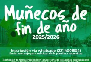 Inscripción de muñecos de fin de año