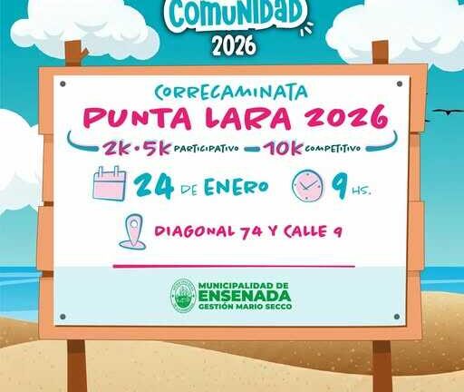 Correcaminata en Punta Lara