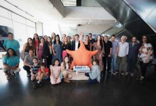 Kicillof recorrió la muestra “Vidas submarinas: ciencia, arte y soberanía” en el Museo MAR de Mar del Plata