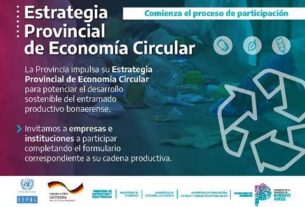 La Provincia convoca a empresas y PyMes a participar de la Estrategia Provincial de Economía Circular