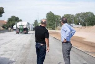 Secco recibió a Katopodis en Ensenada: nuevo convenio y recorrida por obras