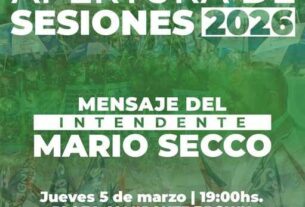 Apertura de las sesiones ordinarias 2026
