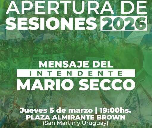 Apertura de las sesiones ordinarias 2026