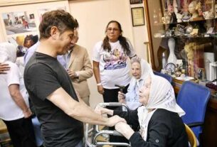 Kicillof participó de la marcha por el Día Nacional de la Memoria por la Verdad y la Justicia