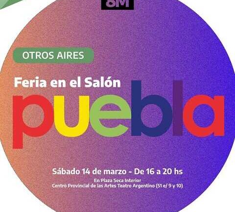 Feria de artistas y diseñadores en la muestra PUEBLA del Museo Pettoruti