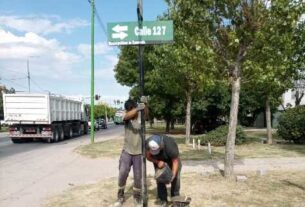 Nomencladores de calle y cartelería vial