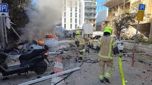 Un misil cayó en el centro de Tel Aviv