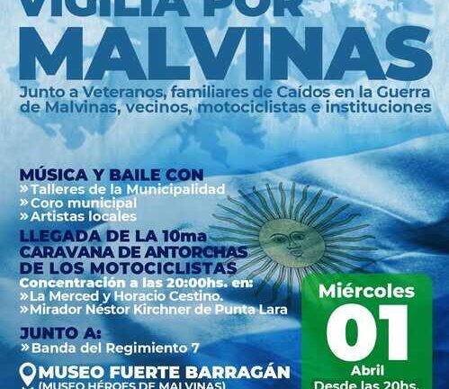 Vigilia por Malvinas