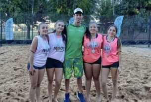Más podios para el Beach Voley