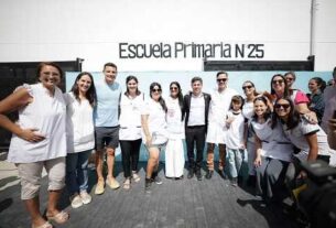Kicillof inauguró la nueva Escuela Primaria N°25