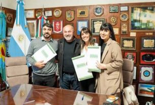 Asunción de jóvenes funcionarios