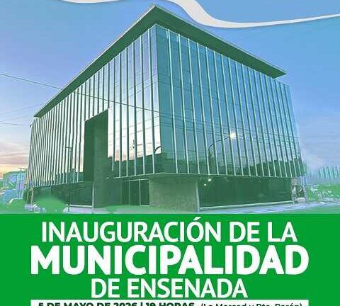 Inauguración del nuevo edificio  la municipalidad
