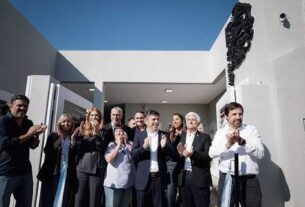 Kicillof inauguró un centro de cuidado familiar y comunitario en Dock Sud
