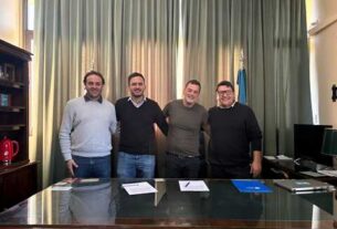 Capacitar para Emprender: Las Heras, Navarro y Las Flores firmaron su adhesión