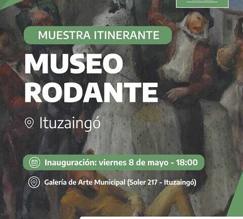 Las colecciones itinerantes del Museo Provincial de Bellas Artes llegan a Ituzaingó 