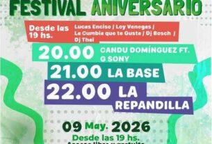 Se viene el festival Aniversario