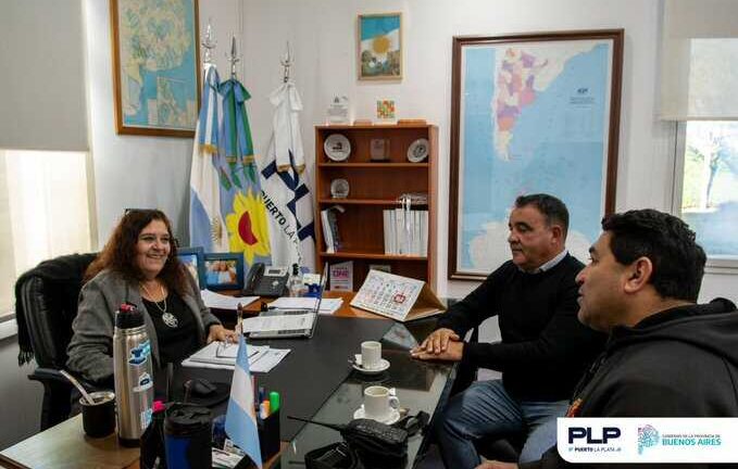 Convenio de colaboración institucional entre el Consorcio de Gestión  del Puerto La Plata y Bomberos Voluntarios de Ensenada
