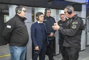 Kicillof y Alonso evaluaron los avances de un megaoperativo policial en Fuerte Apache