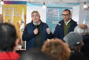En ExpoMiel 2026, Javier Rodríguez destacó el crecimiento y la calidad de la apicultura bonaerense
