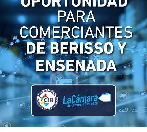 Oportunidad para comerciantes de Berisso y Ensenada